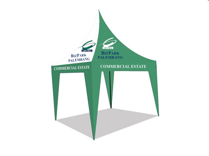 Tenda Kerucut di Palembang