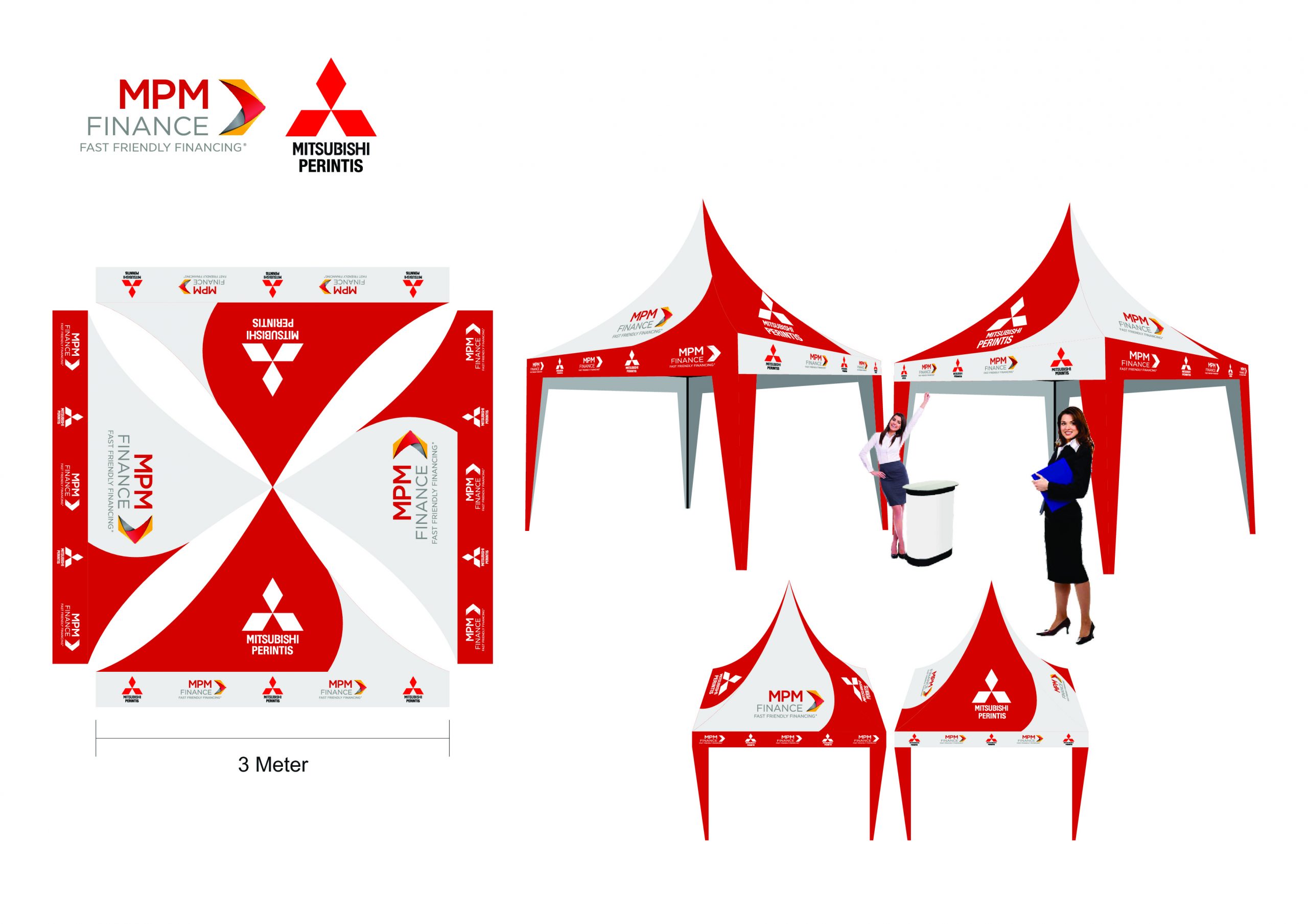 Tenda Kerucut di Palembang