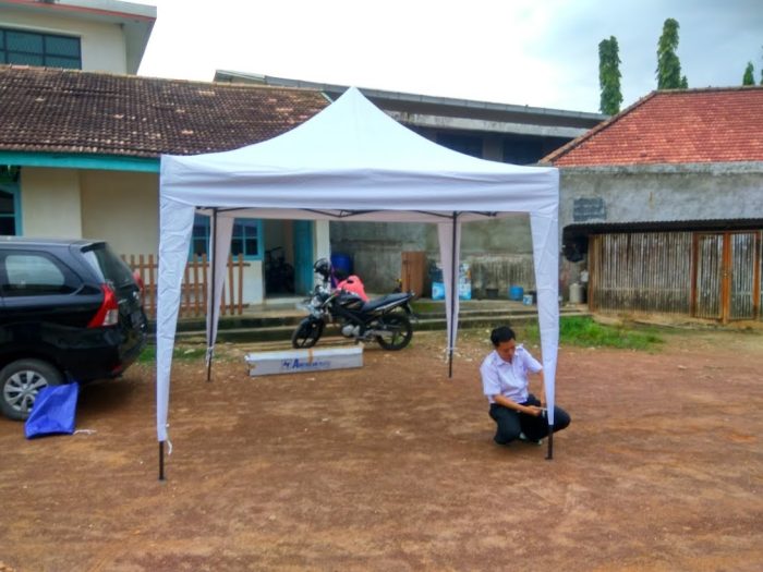 TENDA KERUCUT PUTIH DI PALEMBANG