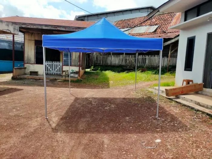 Tenda Jualan di Tanjung Enim