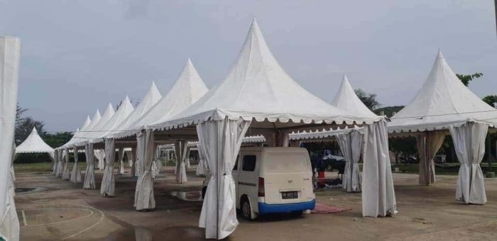 Tenda Sarnafil di Sumatera Selatan