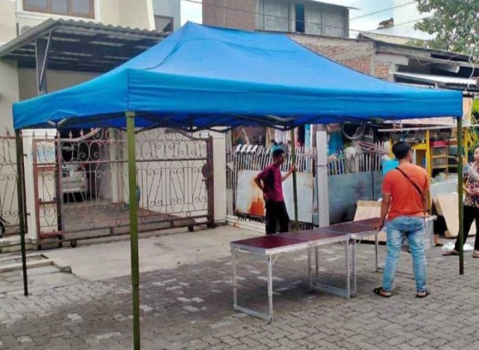 Jual Tenda Lipat 3x4 di Palembang