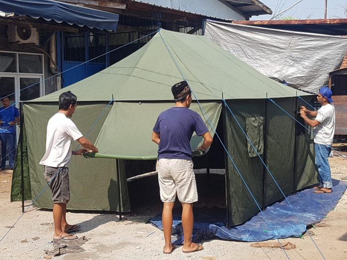 TENDA UNTUK KEBAKARAN HUTAN DAN LAHAN